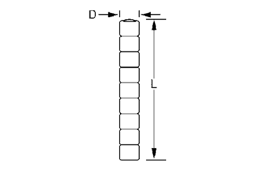 MCAアタッカー Aタイプ(無撹拌タイプ)の寸法図