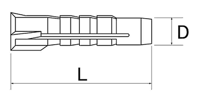 サンコーテクノ製 スマートプラグ(SMT・ビス付き)(ねじ込み式樹脂プラグ)の寸法図