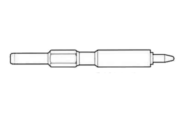打ち込み棒 ホークスリーブアンカー用(SCB-M)(六角軸タイプ)(KFC製)の商品写真