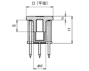 三門 プラバリアス PV (軽設備用)の寸法図
