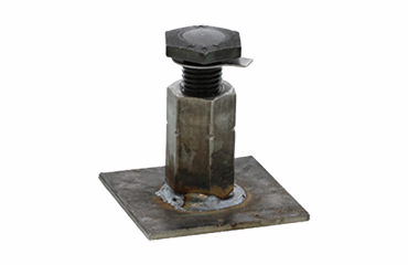 鉄 レベルマン (ST型)(鉄骨柱建て方用レベル調整・ 基礎コンクリート用)の商品写真