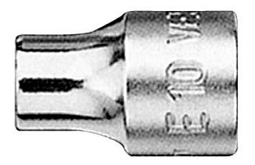 TORX E型ソケット(Q6E)(差込角9.5mm・全長26mm)の商品写真