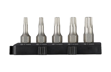 ベッセル 交換用ビットセット5本組 トルクス(TORX)(TD-BS)の商品写真