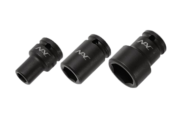 NAC(長堀工業) 6角ソケット ショートタイプ (差込角 6.35mm・1/4)の商品写真