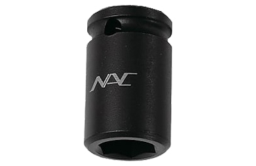 NAC(長堀工業) 6角ソケットMPショートタイプ(マグネチット圧入)(差込角 9.5mm・3/8)の商品写真