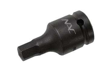 NAC(長堀工業) ヘキサゴンソケット ショートタイプ(インチ用)(六角穴付きボルト用)(差込角 12.7mm・1/2)の商品写真