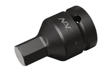 NAC(長堀工業) ヘキサゴンソケット ショートタイプ(六角穴付きボルト用)(差込角 25.4mm・1”)の商品写真