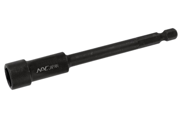 NAC(長堀工業) 6角ドライバーソケットMPタイプ(マグネチット圧入)(B-30)(差込口： 六角軸 6.35mmx9)の商品写真