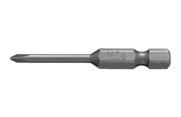 NAC(長堀工業) (+)片頭シングルビット(B-30)(差込口 6.35mmx9x先端φ3/φ7)の商品写真
