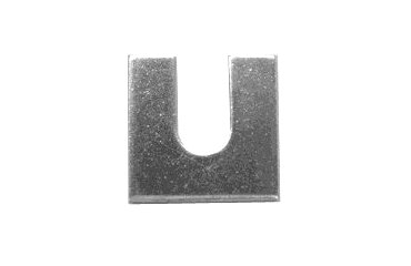 鉄 U字型角座金(馬蹄ライナー)の商品写真
