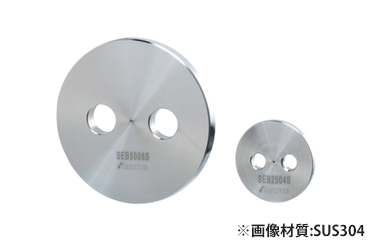 鋼 S45C ベアリングホルダ エンドプレート (2穴タイプ)(EPB)(岩田製作所)の商品写真