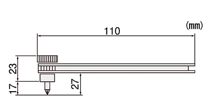 エンジニア製 オフセットラチェットセット(DR-06)(10点セット)の寸法図