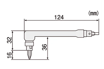 エンジニア製 ツインレンチドライバーセット(特殊ネジ対応型)(DR-50)(11点セット)の寸法図