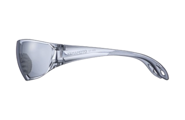 ヤマモト 一眼形保護めがね ライトフィット L-fitⅠ LF-103 (フレーム/レンズカラー：ライトスモーク)の寸法表