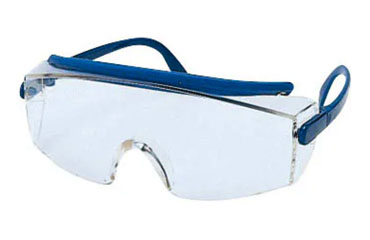 ヤマモト 一眼形保護めがね SN-711 (フレームカラー：ブルー)の商品写真