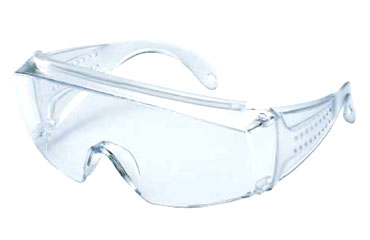 ヤマモト 一眼形オーバーグラスタイプ保護めがね PET NO.360 (フレームカラー：クリア)の商品写真