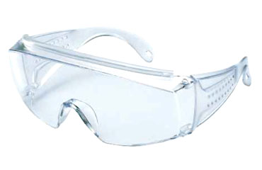 ヤマモト 一眼形オーバーグラスタイプ保護めがね PET-AF NO.360 (フレームカラー：クリア)の商品写真