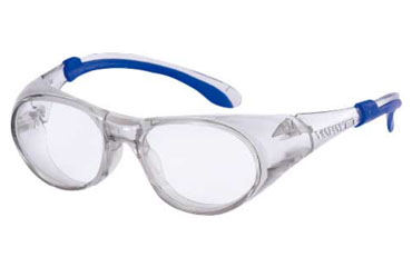ヤマモト 二眼形保護めがね YS-88 (フレームカラー：ブルー)の商品写真