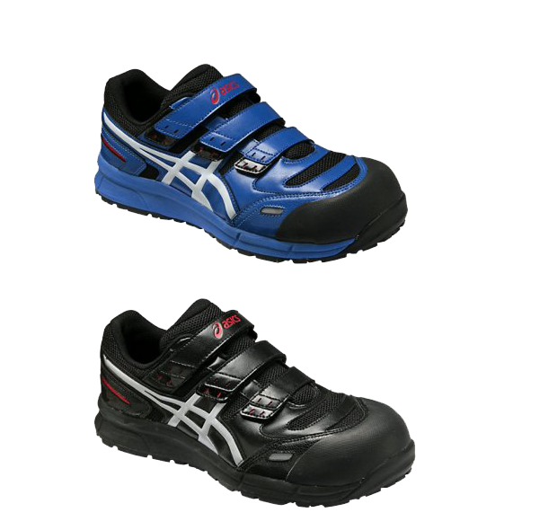 アシックス安全靴 FCP102 (A種)(普通作業用 マジック)(4201：ブルー/ホワイト)の寸法表