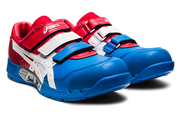 アシックス安全靴 ウィンジョブCP305AC (401 ディレクトワールブルー)(マジックタイプ)の商品写真