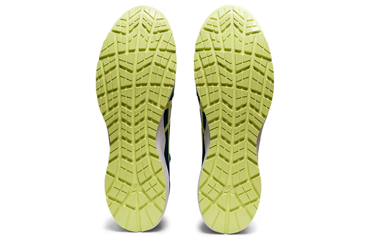 アシックス安全靴 ウィンジョブ CP213TS (400 ディープシーティール/グローイエロー)ひもタイプの寸法表