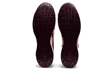 アシックス安全靴 ウィンジョブ CP213TS (600 ファイアリーレッド/ホワイト)ひもタイプの寸法表