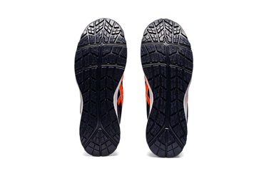 アシックス安全靴 ウィンジョブ CP203 (400 ピーコートxShocking Orange)の寸法表