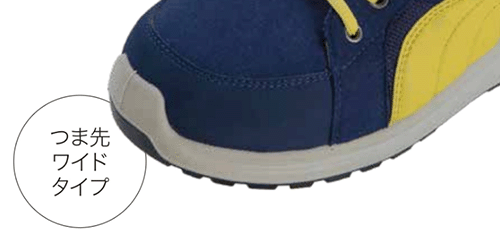 プーマ(PUMA) 安全靴 ライダー・ブラック・ミッドの寸法図