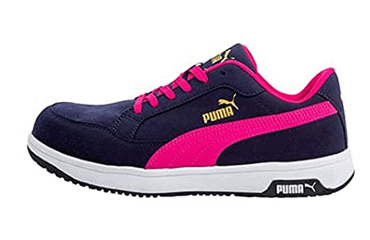 プーマ(PUMA) 安全靴 ヘリテイジ エアツイスト2.0 (ネイビー ロー)の寸法図
