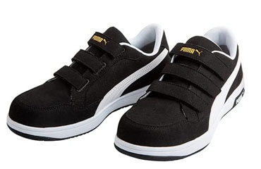 プーマ(PUMA) 安全靴 プロスニーカー エアツイスト2.0 ロー(ブラック フック&ループ)の商品写真