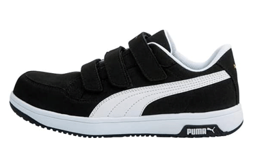 プーマ(PUMA) 安全靴 プロスニーカー エアツイスト2.0 ロー(ブラック フック&ループ)の寸法図