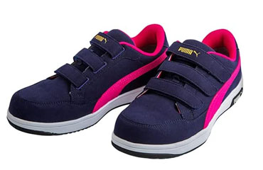 プーマ(PUMA) 安全靴 プロスニーカー エアツイスト2.0 ロー(ネイビー フック&ループ)の商品写真