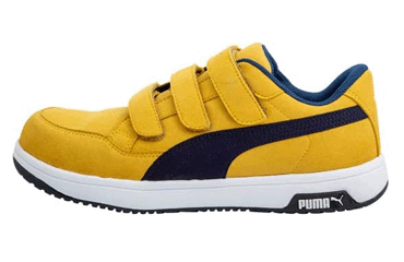 プーマ(PUMA) 安全靴 プロスニーカー エアツイスト2.0 ロー(キャメル フックループ)の寸法図