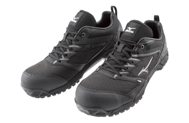 ミズノ 安全靴 F1GA180309 ブラック x シルバーの商品写真