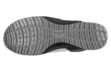ミズノ 安全靴 F1GA190210 ホワイト x グレー x ブラックの寸法表