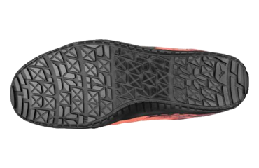 ミズノ 安全靴 F1GA190054 オレンジ x ブラックの寸法表