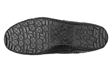 ミズノ 安全靴 F1GA190109 ブラック x ダークグレーの寸法表
