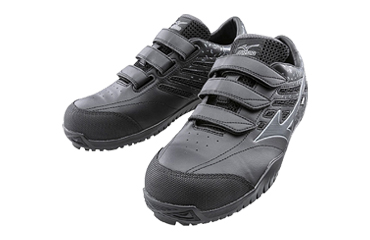 ミズノ 安全靴 F1GA190109 ブラック x ダークグレーの商品写真