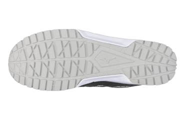 ミズノ 安全靴 F1GA190309 ブラック x ホワイトの寸法表