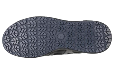 ミズノ 安全靴 F1GA210009 (ブラック x ダークシルバー)(ひもタイプ)の寸法表