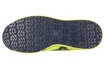 ミズノ 安全靴 F1GA210145 イエローダー x クグレー (マジックタイプ)の寸法表