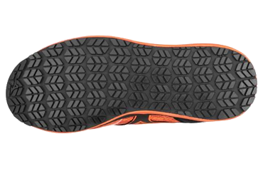 ミズノ 安全靴 F1GA210454 オールマイティHW 52L BOA(オレンジ×ブラック)(オールマイティ)の寸法表