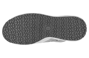 ミズノ 安全靴 F1GA220001(オールマイティ軽量ミッドカット)(ホワイトシルバー)の寸法表