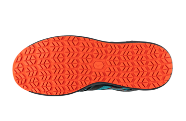 ミズノ 安全靴 F1GA220024 (オールマイティLSII21M ベルト)(24 ターコイズxオレンジ×ネイビー)の寸法表