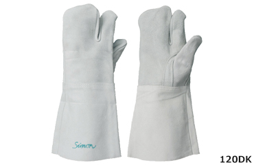 シモン 溶接用手袋 (3本指)(120DK/120DKN)の商品写真