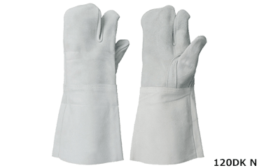 シモン 溶接用手袋 (3本指)(120DK/120DKN)の寸法図