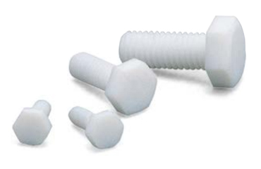 PTFE(四フッ化樹脂)六角ボルト (全ねじ)(SPT-H)(NBK製)の商品写真