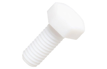 PVDF(樹脂製) 六角ボルト (SPV-H/小袋入り)(乳白)(NBK製)の商品写真