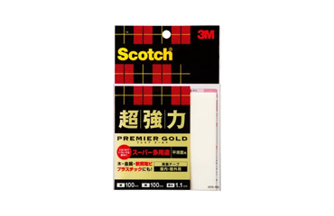 3M スコッチ 超強力両面テープ プレミアゴールド スーパー多用途(KPS/白色)の商品写真